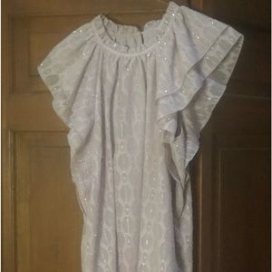 Loft blouse dusty rose